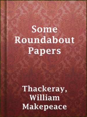 cover image of Some Roundabout Papers